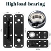 Hidden Door Hinge, Pivot Hinge - 570LBS Load-Bearing Heavy Duty