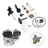 42 Pieces Carburetor Repair Kit with Float Jet Gasket O