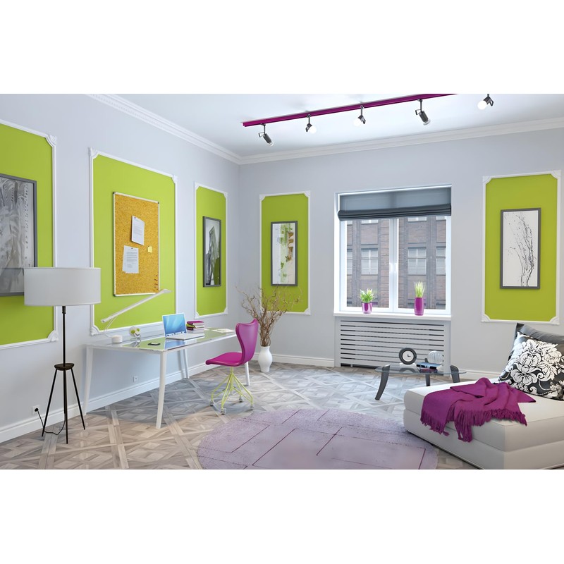 Marbet Design MARBET DESIGN Stuckleisten XPS Styropor wei? - Wandleisten