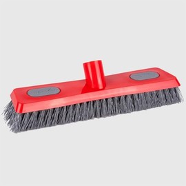 La Briantina Geneva Floor Brush with Eyelets, Universal Hard Fibre Screw, Waved, 27.5 x 6 cm, 100% Polypropylene