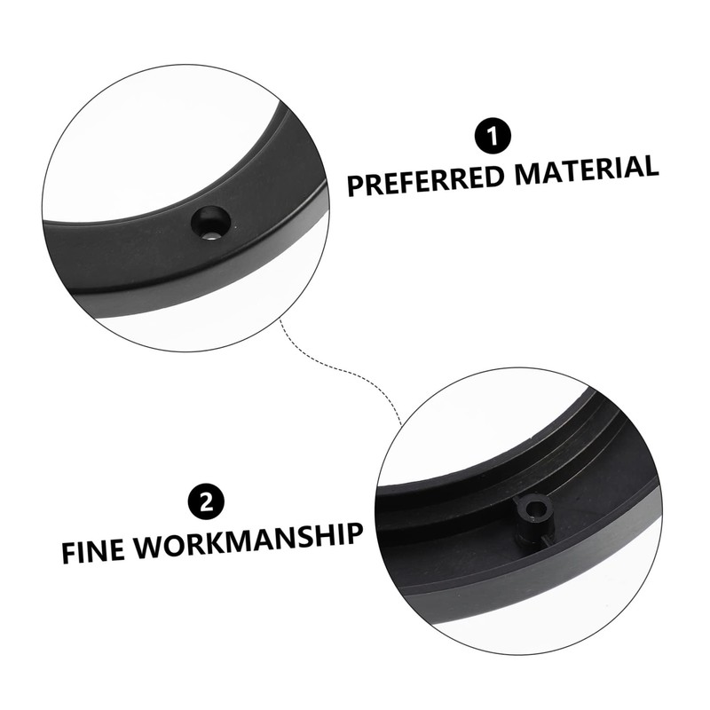 iplusmile Auto Speaker Spacers Adapter 4 Inches Abs Material Easy