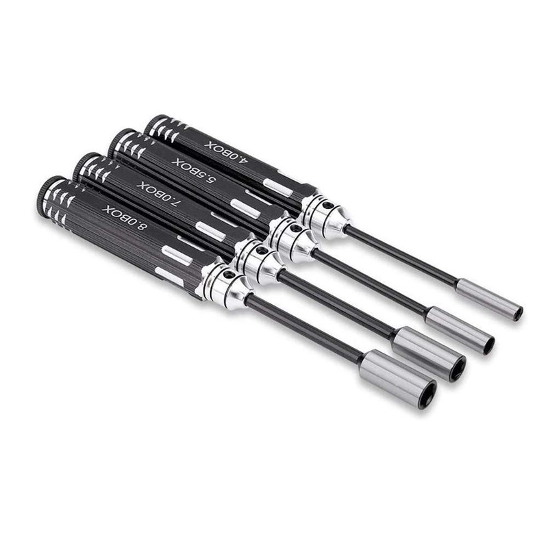 Nut Key Socket Screwdriver Hex Precision Nut Driver for RC