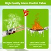 MOOKEERF 18 AWG 2 Conductor Stranded Shielded Plenum Cable 100FT