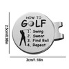 Golf Ball Markers For Hat, Magnetic Golf Ball Marker Clips
