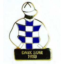 DARK STAR - 1953 Kentucky Derby Winner Jockey Silks Pin