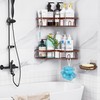 Moforoco Adhesive Corner Shower Caddy, 3 Pack Shower Organizer Shelf