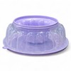Tupperware Jel Ring Mold 6 cups in Lilac purple