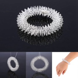 Acupressure Bracelets, Massager Wrist Massage Acupressure Massage Rings Rings Acupressure Premium Acupressure Rings Acupuncture Bracelet Wrist Massage Relaxation Accessories