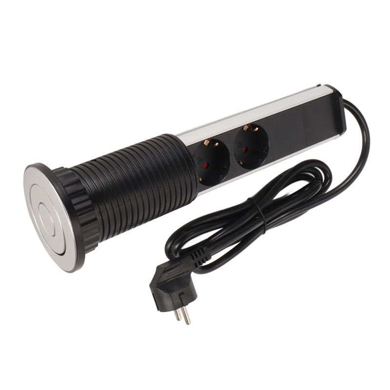 Pop Up Outlet for Countertop Retractable Recessed Pop Up Power