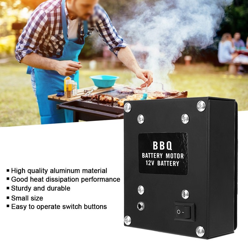 FD608A-3 Aluminum 12V High Power Barbecue Motor Grill Outdoor BBQ