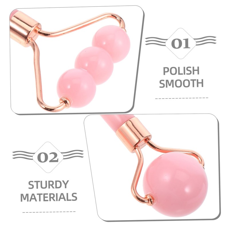 SAFIGLE 1 Set Facial Roller and Gua Set Reusable Massage