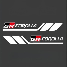 Applicable Corolla Fender Sticker for Cars, Waterproof, Heat Resistant, Easy Installation, Scratch Hide, Emblem Decal, Sticker Rear Fender, Door, Side, Glass, Side Skirt, Compatible with DIY