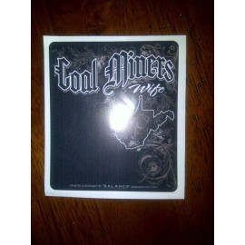 wv pride west virginia pride coal miners wife decal sticker