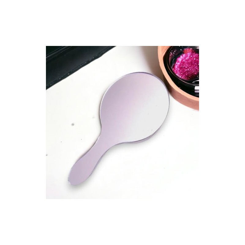 Super Cool Creations Ovaler Handspiegel, 25 x 12 cm (5