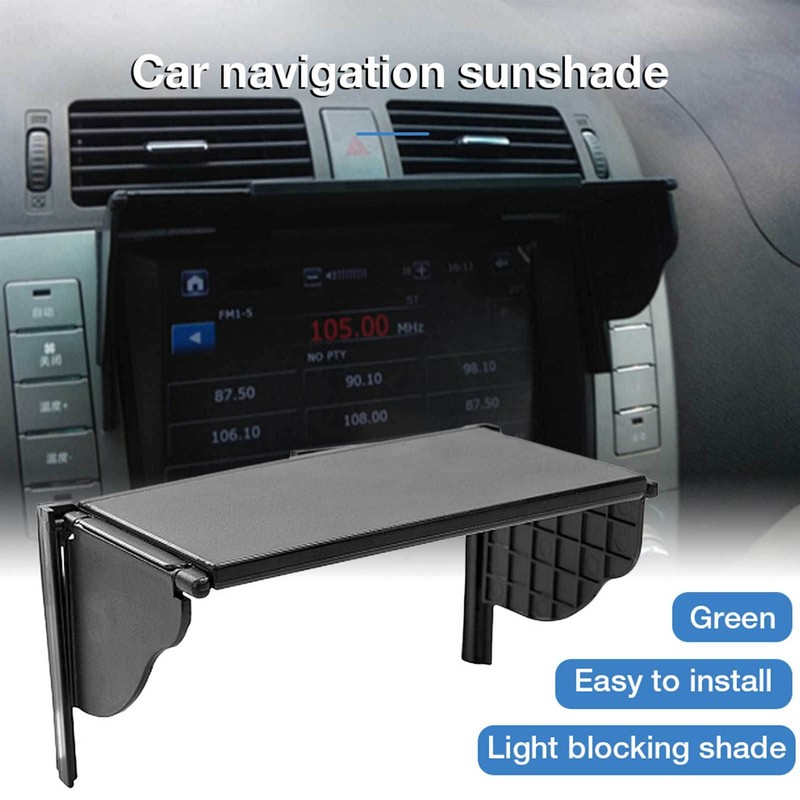 GPS Sun Shade & Glare Visor Shield for Car Navigator