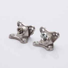 12 Pcs Removable Corner Brace Butterfly Shape Corner Bracket Zinc Alloy Right Angle Support Shelf Bracket Furniture Hardware for Cabinet Shelf Table Chair