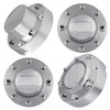 ECCPP 4PC Set 2 Front and 2 Rear Chrome 7