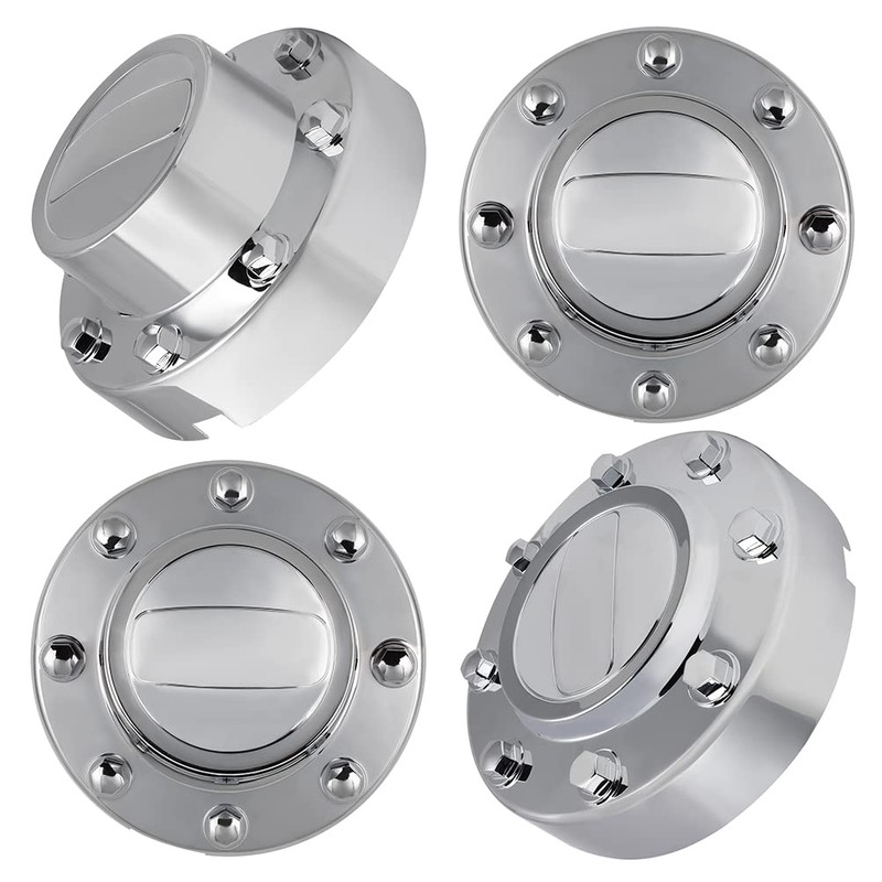 ECCPP 4PC Set 2 Front and 2 Rear Chrome 7