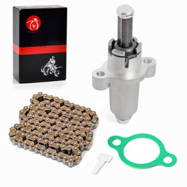 Cam Timing Chain and Tensioner for Suzuki LT-A500X LT-F500F Kingquad 500 Vinson 500 1998-2023 For Arctic Cat 500 1998-2007