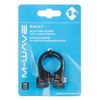 Seatclamp, Alloy, Black, With Socket For Mounting A Rear Carrier,