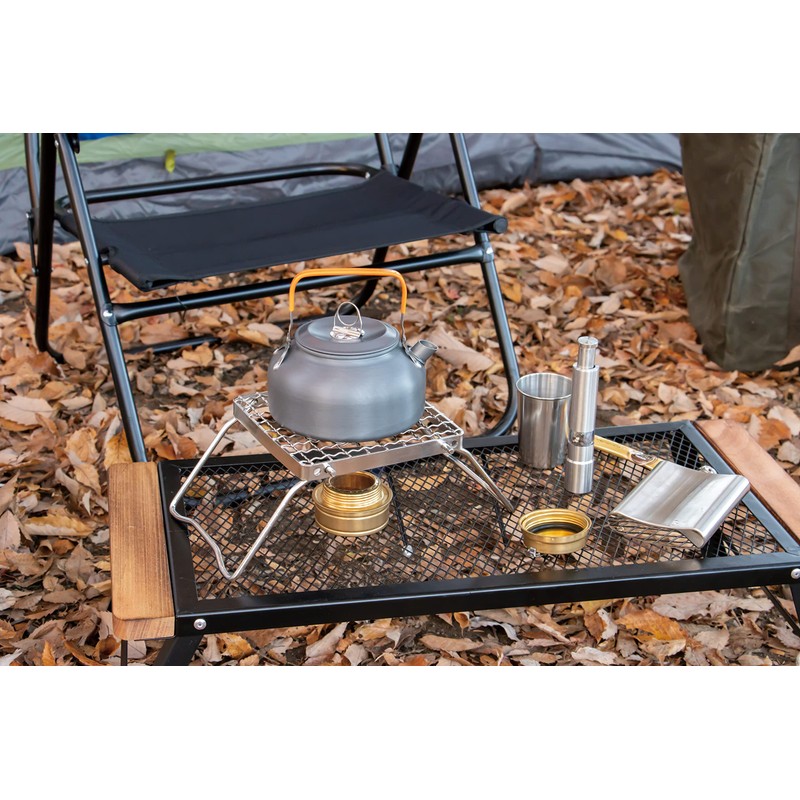 Takeda Corporation CPCST-13 Outdoor Cookware Set, Black, 7.1 x 7.1