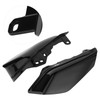 2Pcs Air Deflector Trim Heat Shield Motorcycle MidFrame Trim Fit