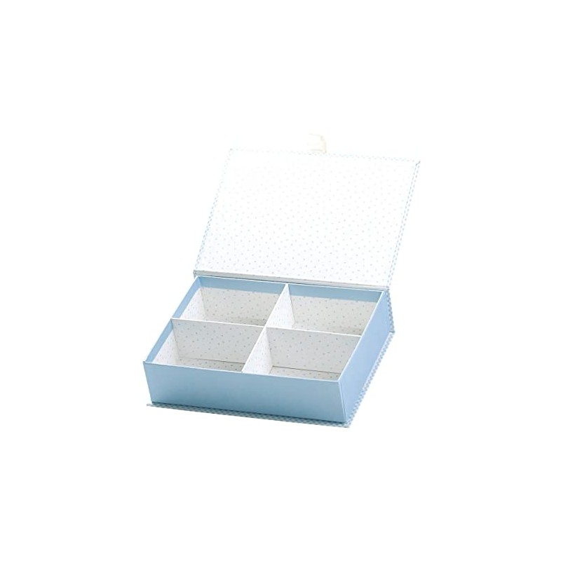 Rössler Papier 14561930000 Memory Box Baby Boy, Light Blue, 215