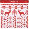 LinTimes Christmas Table Cloth, Rectangular Christmas Waterproof Tablecloths Xmas Wipeclean