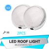 12V 46LED Roof Ceiling Interior Light Camper Van Boat Caravan