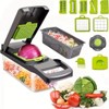 Shab's-Mart Vegetable Chopper & Slicer for Multifunction Heavy Duty 15-in-1