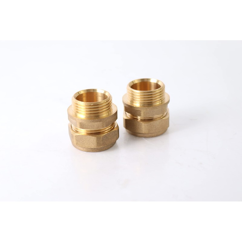22 mm x 3/4 Compression x BSP Male - Brass