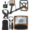 DetectTrek Metal Detector for Adults Rechargeable, 11" Professional Metal Detector