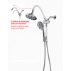 Ana Bath NEW Flexible Dual Shower Head with Handheld Combo