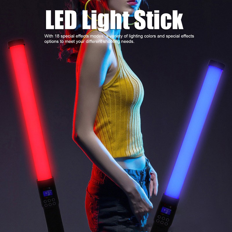 LED Light Stick 3000 to 6500K 18 Special Effects Modes