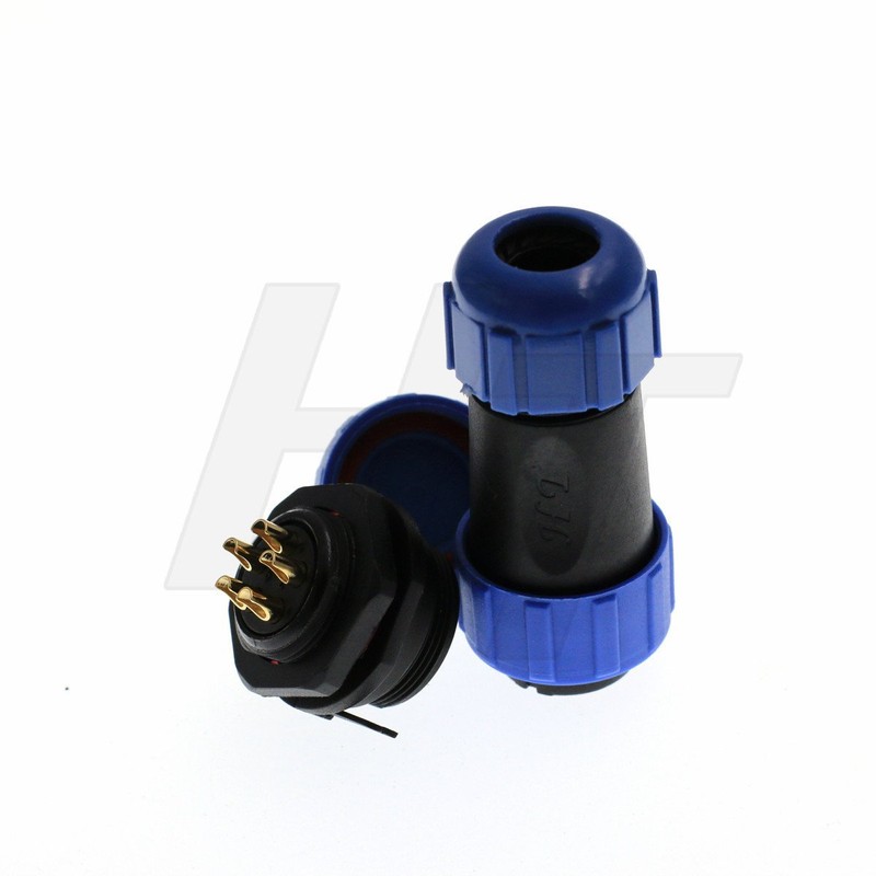 HangTon HE21 5 Pin Power Industrial Waterproof IP68 Electrical Circular