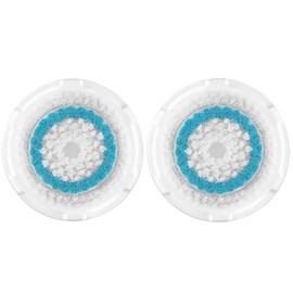 Azonbey Brush Head Replacements Compatible with Clarisonic Mia 1, Mia 2, Mia Fit, Alpha Fit, Smart Profile Uplift and Alpha Fit Face Cleaning Brush Heads (Blue-2Pack)