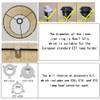 Modern bamboo lamp shade for table lamps and floor lamps