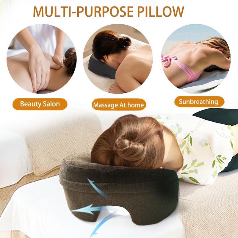 Face Down Pillows Massage After Surgery Post Eye Surgery, Pillow