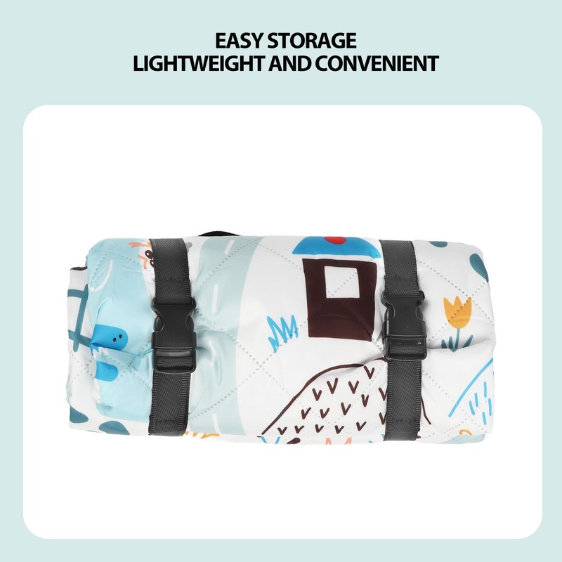 Outdoor Picnic Mat Waterproof Soft Comfortable Portable Camping Blanket for