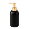 1 Pcs 390ml 13oz Upscale Ceramics Soap Dispenser with Golden