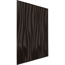 Ekena Millwork 19 5/8"W x 19 5/8"H Leandros EnduraWall Decorative 3D Wall Panel, Metallic Rust Mist (Covers 2.67 Sq. Ft.