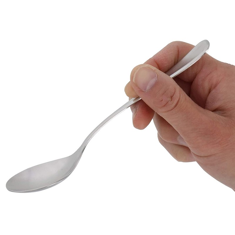 Takagi Antibacterial Stainless Steel Large Teaspoon Cutlery Fork Silver Simple
