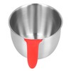 Stainless Steel Mixing Bowl with Handle Non Slip Deepen Splashproof