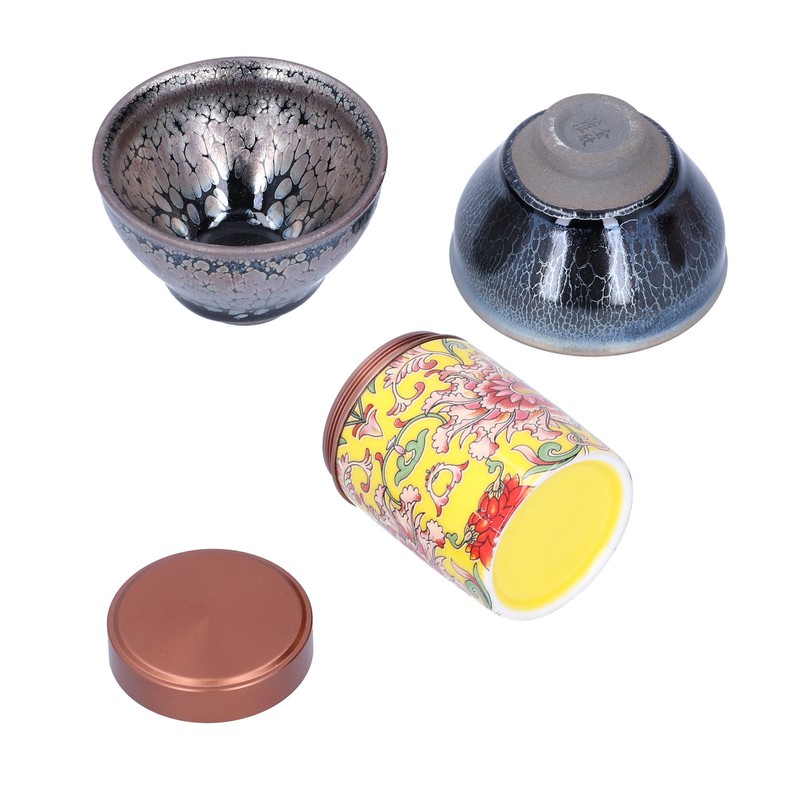Kung Fu Tea Set Tea Cup and Tea Canister Kit