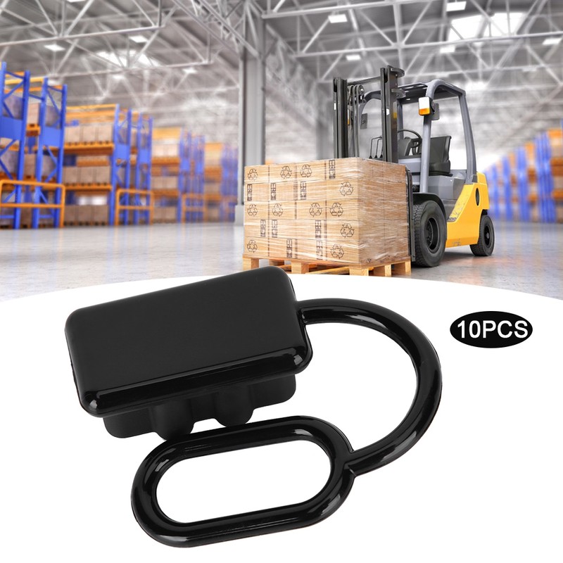 10Pcs Dust Cap Plastic Connector Black Small Protection Cover for