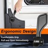 LQYLMY Upgraded Aluminum Sliding Door Interior Handle, Long Handle &