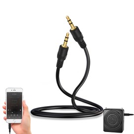 3.5mm Jack Aux Audio Cable – Premium 1.2m Stereo Jack Cable for Unrivalled Audio Experience - Compatible with Headphones, iPods, iPhones, iPads, Home/Car Stereos and More