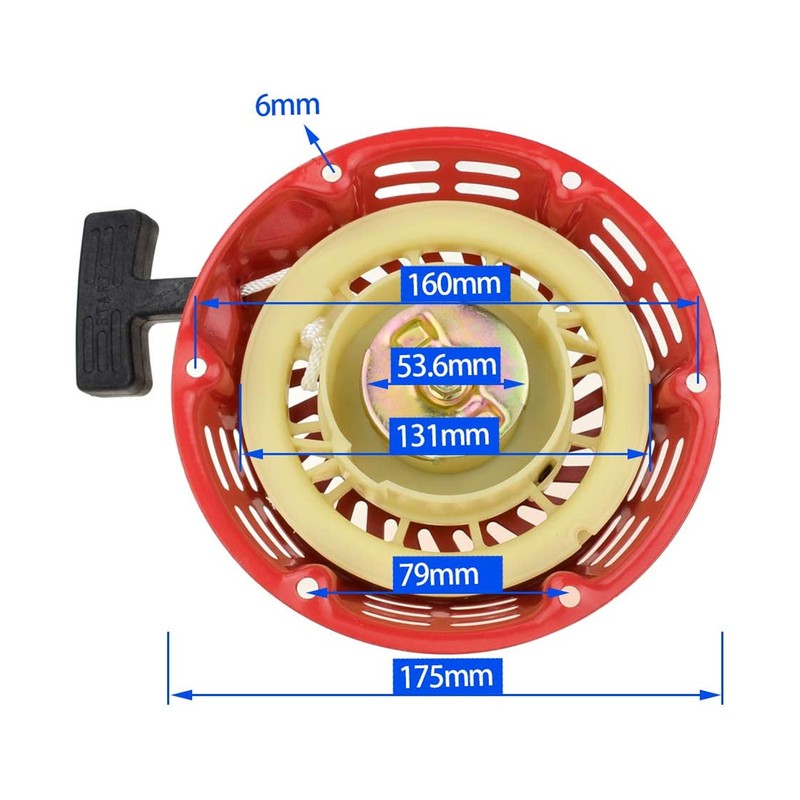 Mini Bike Recoil Starter Pull Start High Hardness Bike Recoil