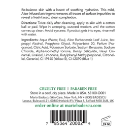 Mario Badescu Aloe Lotion Tónico suave para la cara - Limpiador de poros calmante y refrescante con infusión de aloe Cuidado de la piel - Tónico facial para calmar, calmar y refrescar la piel, 1177 ml