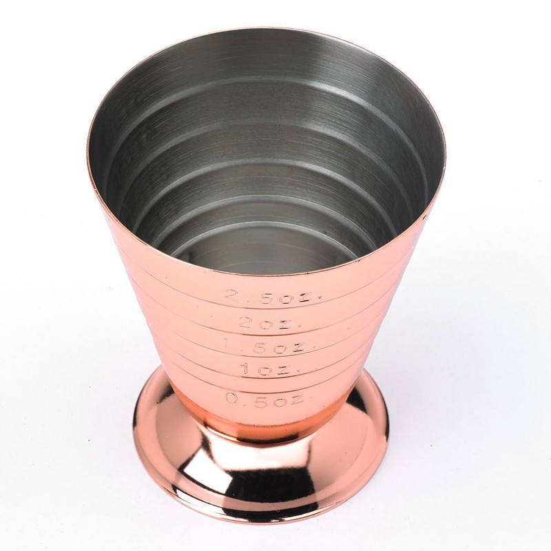 Barfly M37069CP Measuring Cup, 2.5 oz, Copper